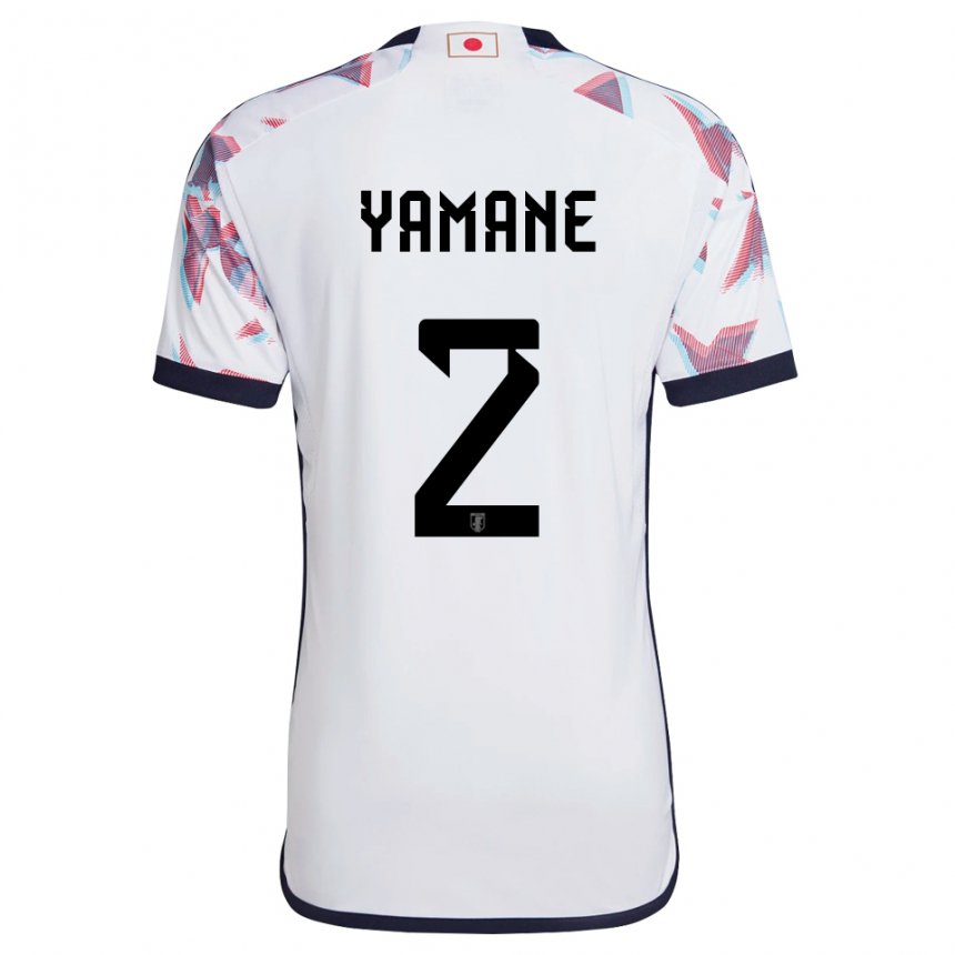 Bambino Maglia Giappone Miki Yamane #2 Bianco Kit Gara Away 22-24 Maglietta