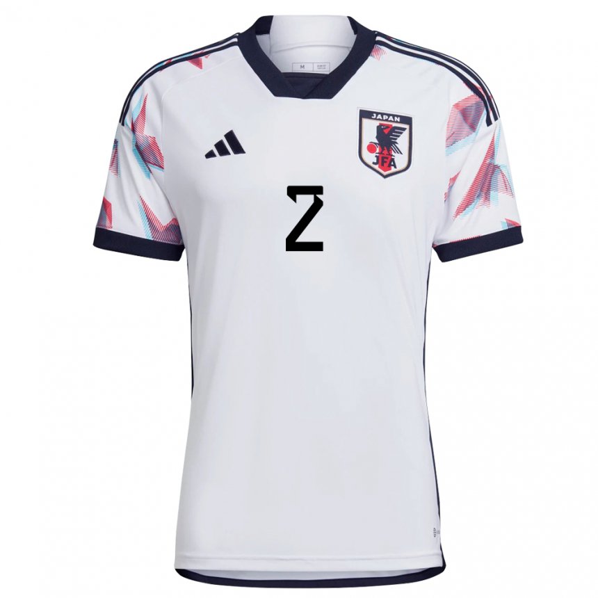 Bambino Maglia Giappone Miki Yamane #2 Bianco Kit Gara Away 22-24 Maglietta