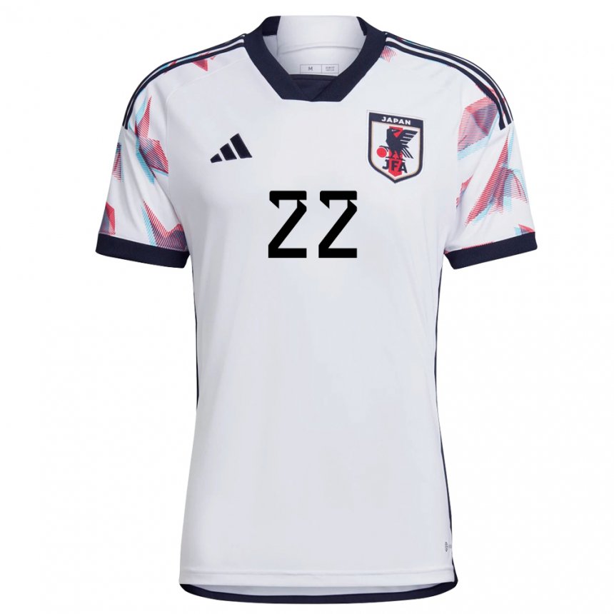 Bambino Maglia Giappone Maya Yoshida #22 Bianco Kit Gara Away 22-24 Maglietta