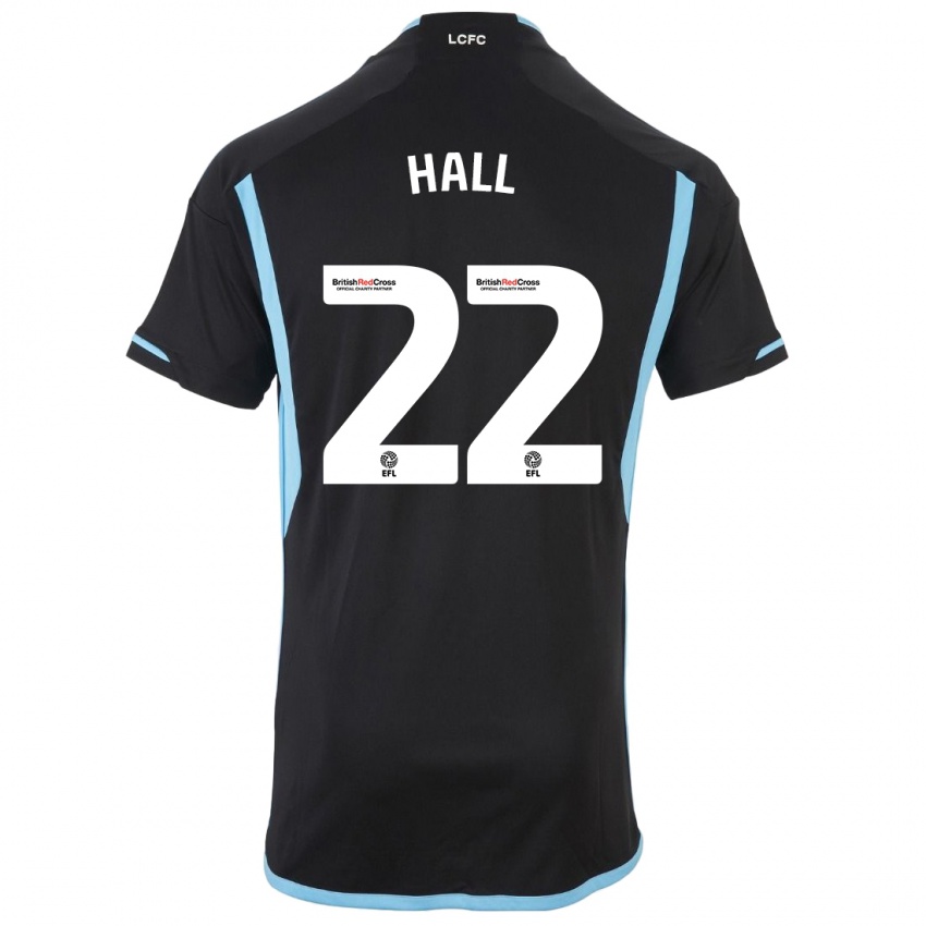 Bambino Maglia Kiernan Dewsbury-Hall #22 Nero Kit Gara Away 2023/24 Maglietta