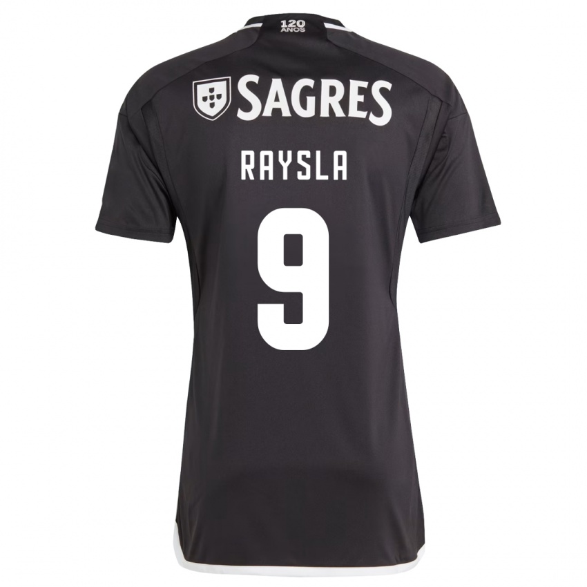 Bambino Maglia Nycole Raysla #9 Nero Kit Gara Away 2023/24 Maglietta