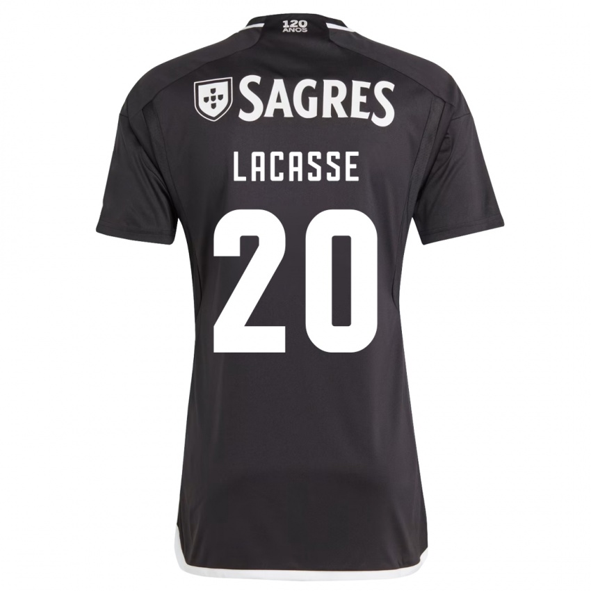 Bambino Maglia Cloe Lacasse #20 Nero Kit Gara Away 2023/24 Maglietta