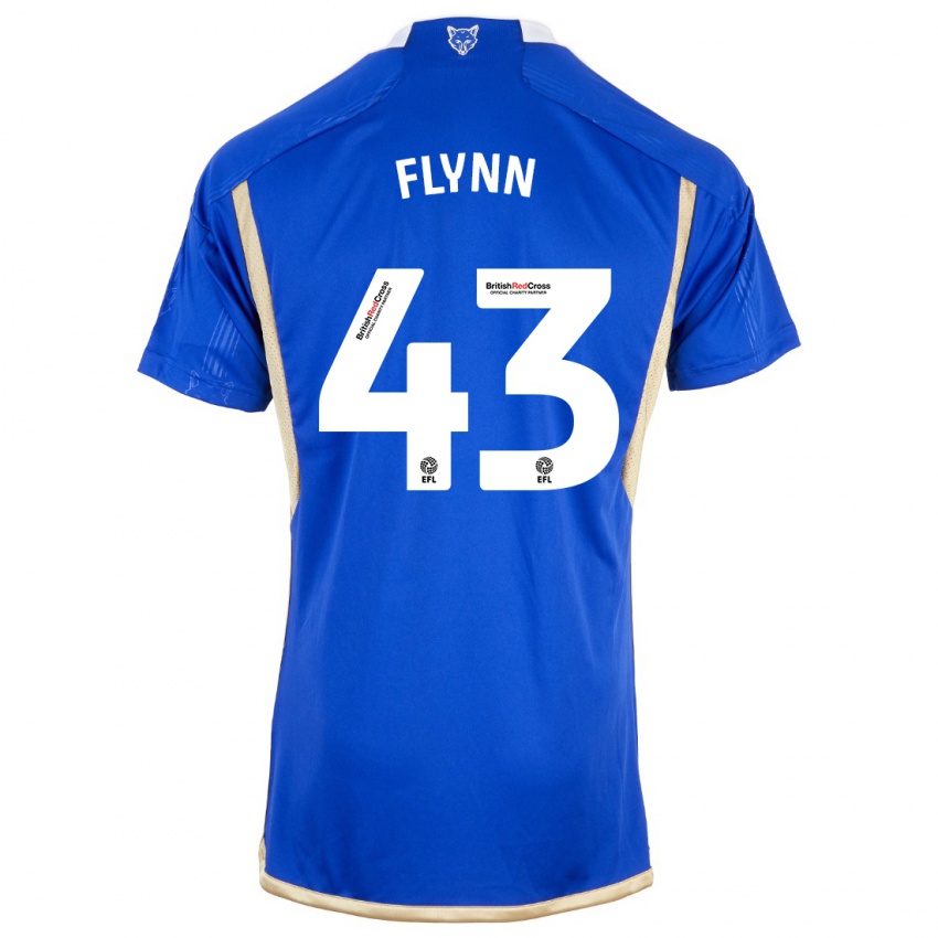 Uomo Maglia Shane Flynn #43 Blu Reale Kit Gara Home 2023/24 Maglietta