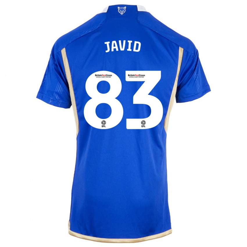 Uomo Maglia Abdullah Javid #83 Blu Reale Kit Gara Home 2023/24 Maglietta