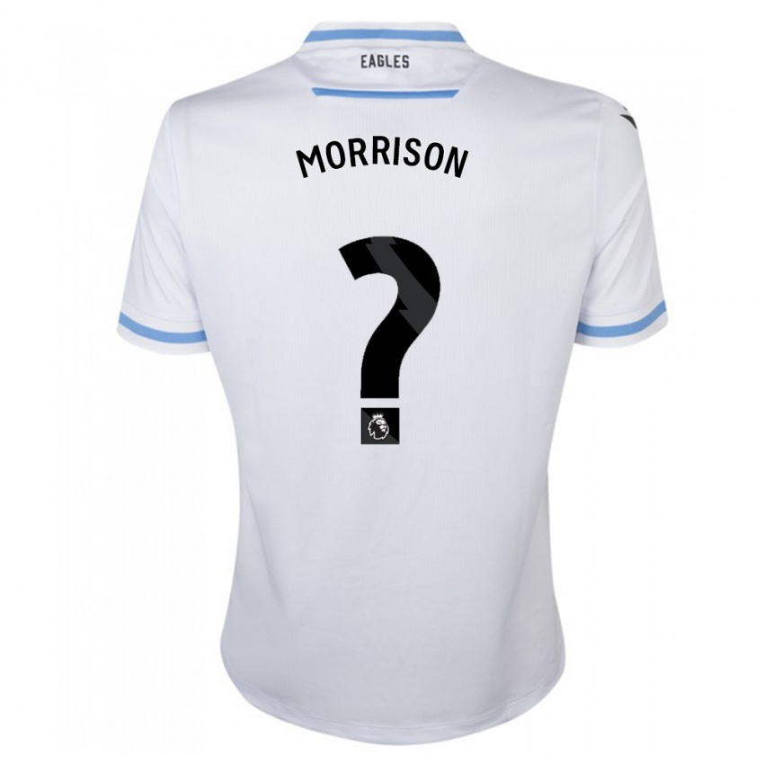 Uomo Maglia Jack Wells-Morrison #0 Bianco Kit Gara Away 2023/24 Maglietta