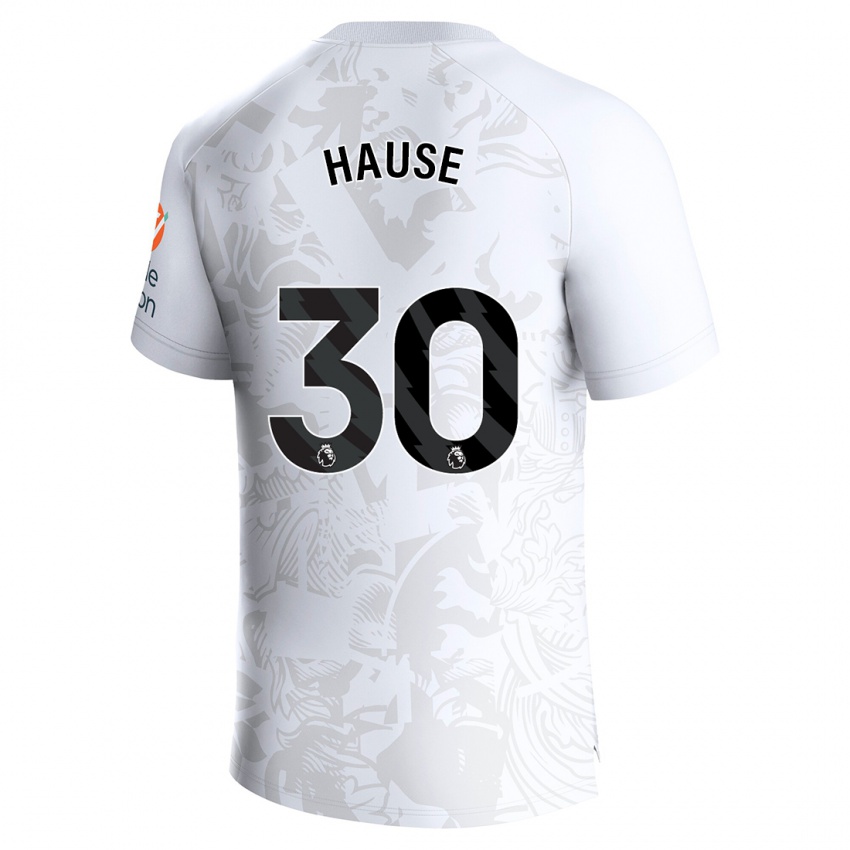 Uomo Maglia Kortney Hause #30 Bianco Kit Gara Away 2023/24 Maglietta