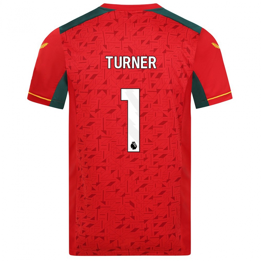 Donna Maglia Shannon Turner #1 Rosso Kit Gara Away 2023/24 Maglietta