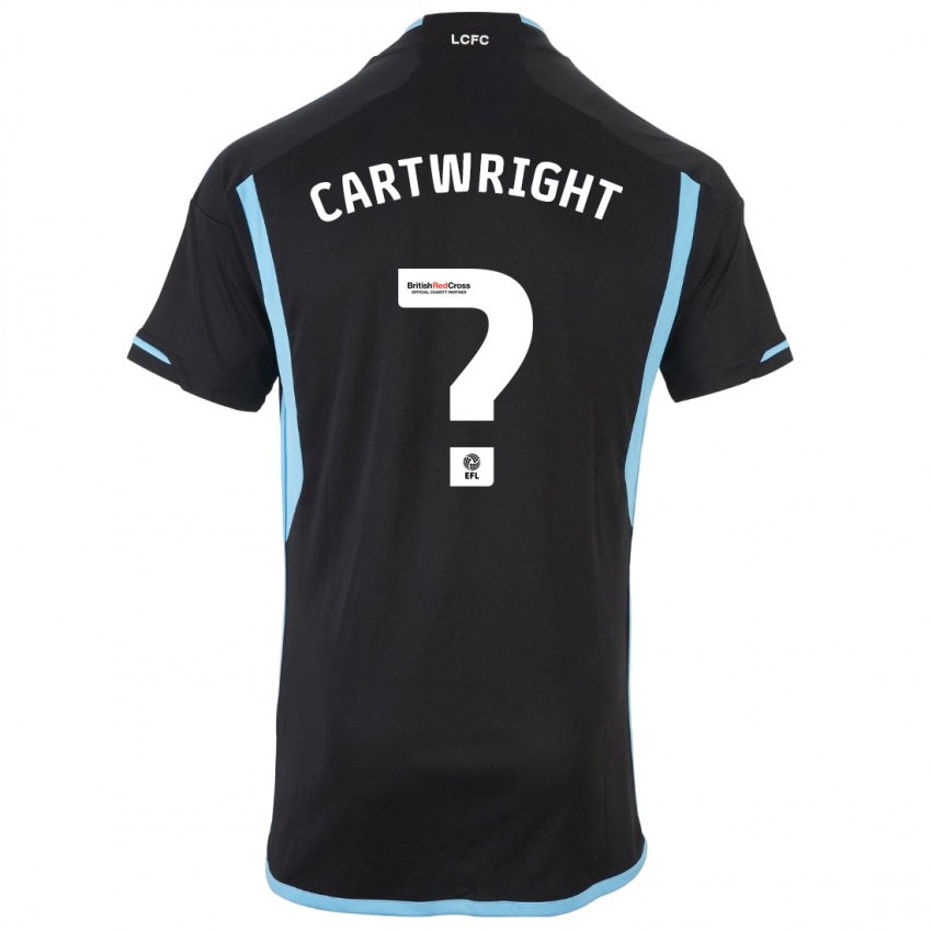 Donna Maglia Henry Cartwright #0 Nero Kit Gara Away 2023/24 Maglietta