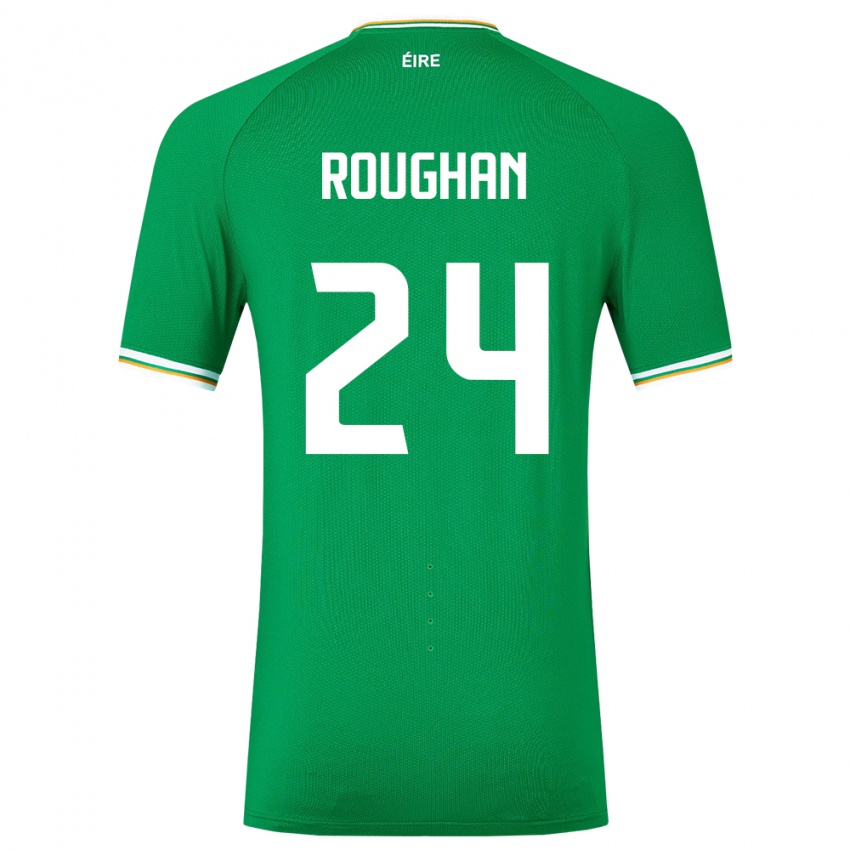 Bambino Maglia Irlanda Sean Roughan #24 Verde Kit Gara Home 24-26 Maglietta