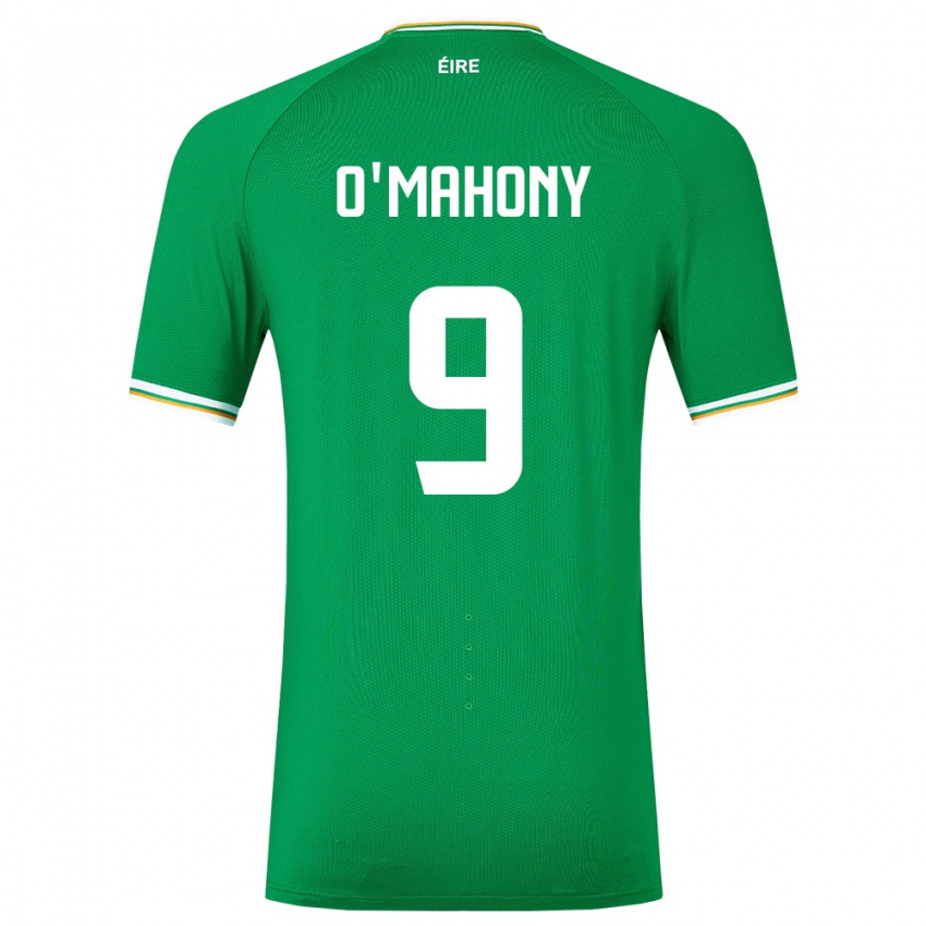 Bambino Maglia Irlanda Mark O'mahony #9 Verde Kit Gara Home 24-26 Maglietta