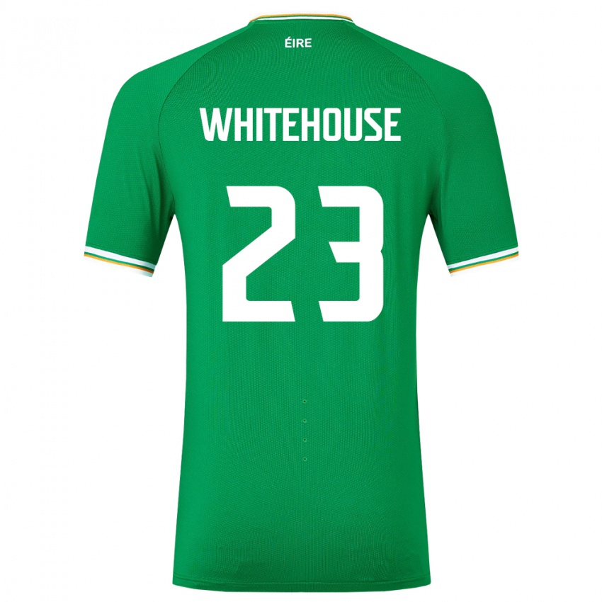 Bambino Maglia Irlanda Sophie Whitehouse #23 Verde Kit Gara Home 24-26 Maglietta