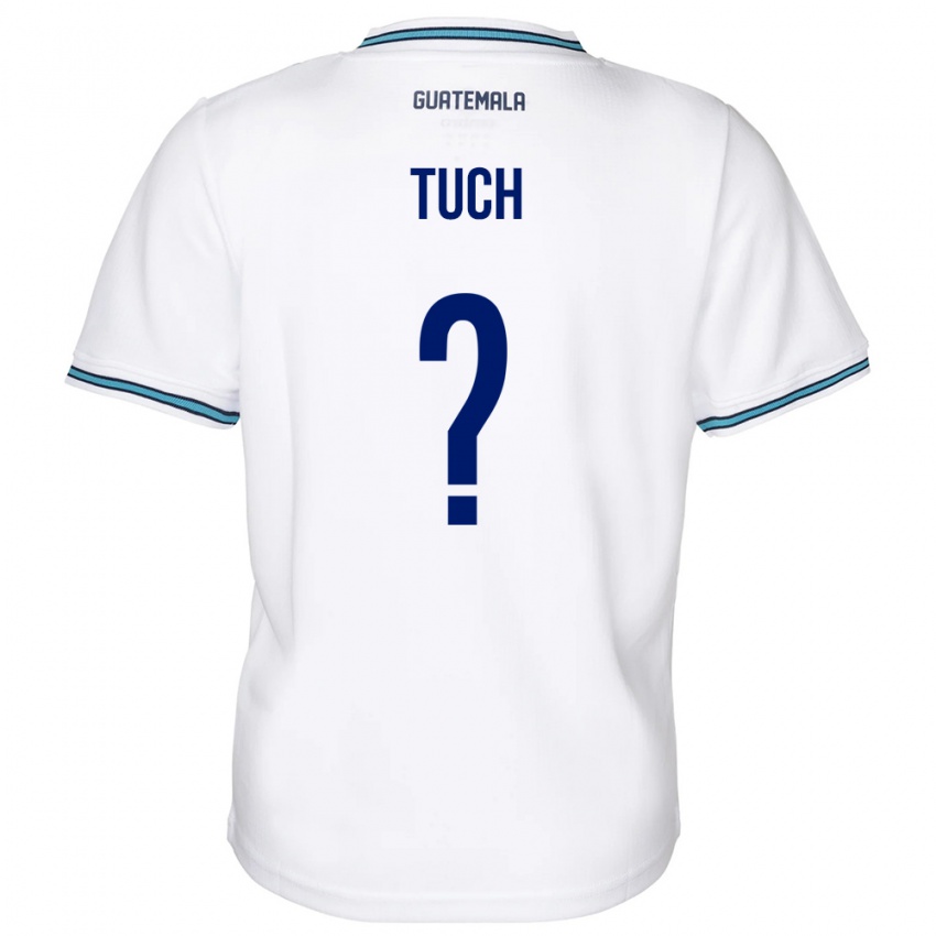 Bambino Maglia Guatemala Lorenzo Tuch #0 Bianco Kit Gara Home 24-26 Maglietta