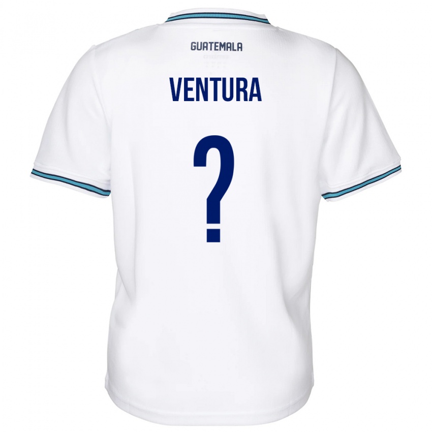 Bambino Maglia Guatemala Lesly Ventura #0 Bianco Kit Gara Home 24-26 Maglietta