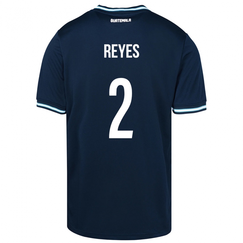 Bambino Maglia Guatemala Samantha Reyes #2 Blu Kit Gara Away 24-26 Maglietta