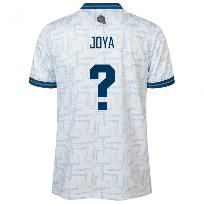 Uomo Maglia El Salvador Marlon Joya #0 Bianco Kit Gara Away 24-26 Maglietta