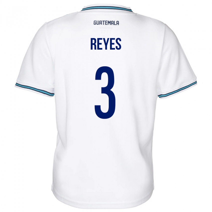 Donna Maglia Guatemala Martha Reyes #3 Bianco Kit Gara Home 24-26 Maglietta