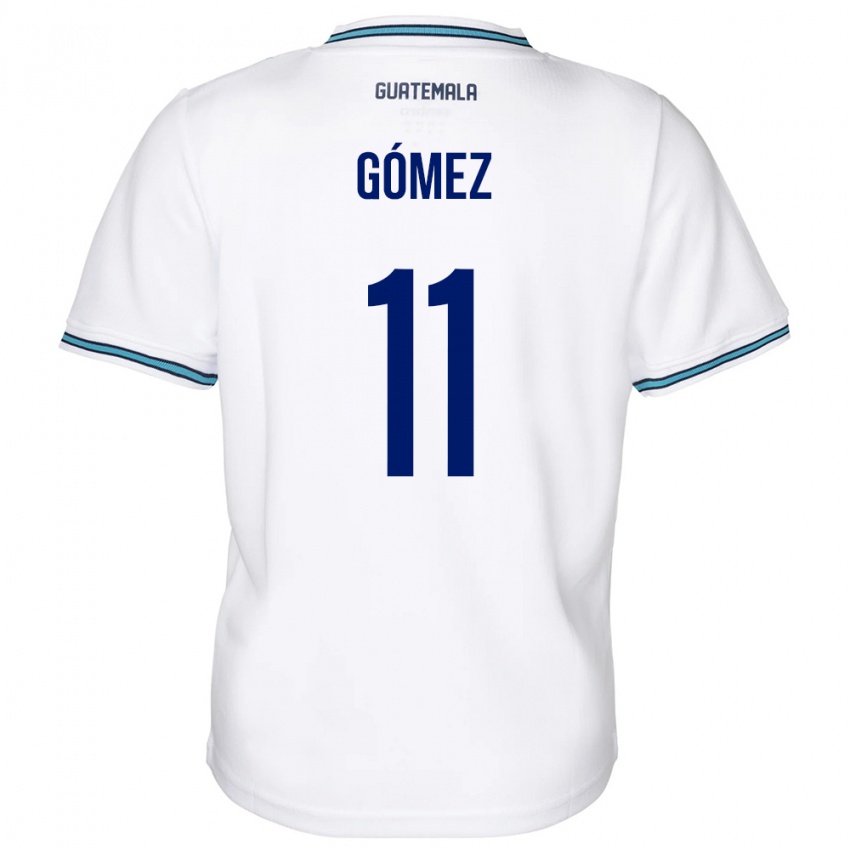 Donna Maglia Guatemala Savianna Gómez #11 Bianco Kit Gara Home 24-26 Maglietta