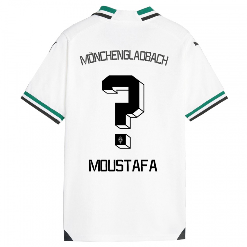Bambino Maglia Seif Ashraf Moustafa #0 Bianco Verde Kit Gara Home 2023/24 Maglietta