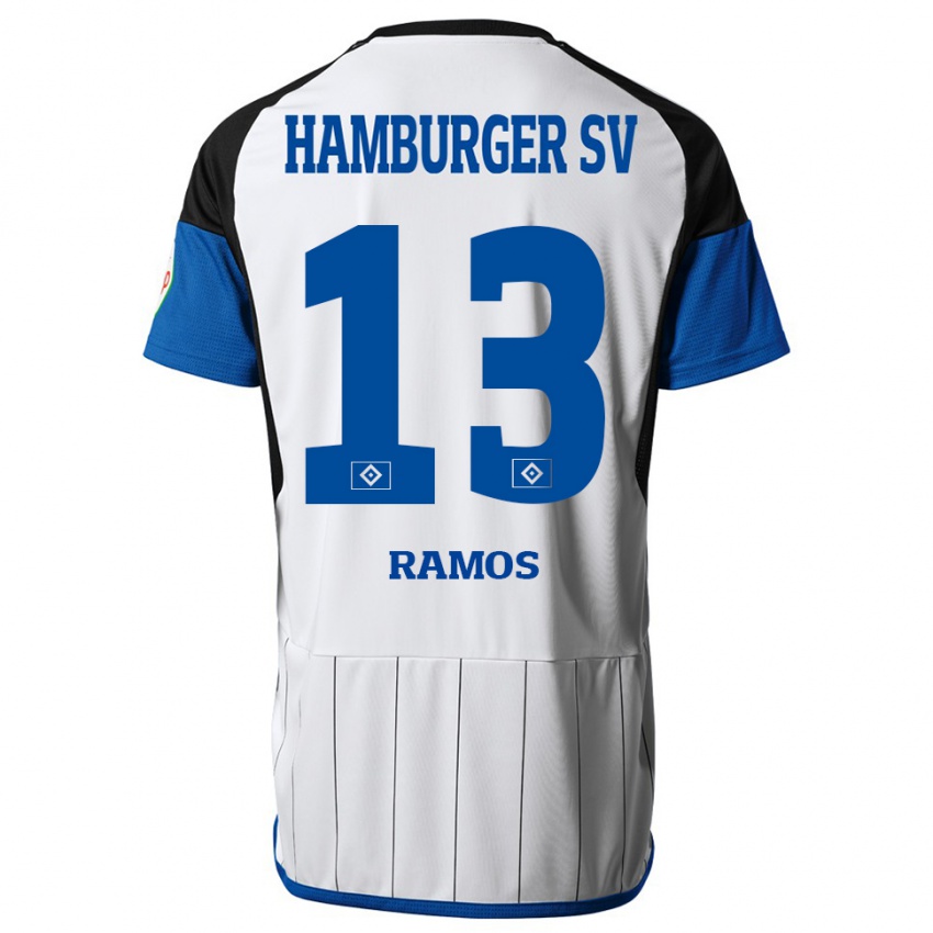 Bambino Maglia Guilherme Ramos #13 Bianco Kit Gara Home 2023/24 Maglietta