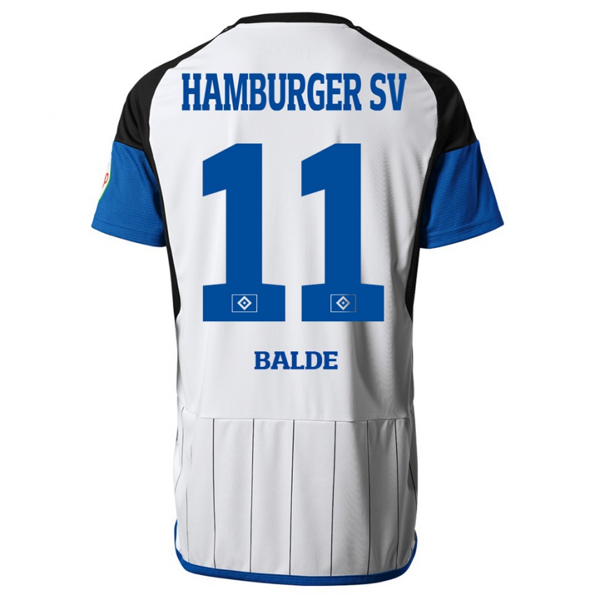 Bambino Maglia Fabio Baldé #11 Bianco Kit Gara Home 2023/24 Maglietta