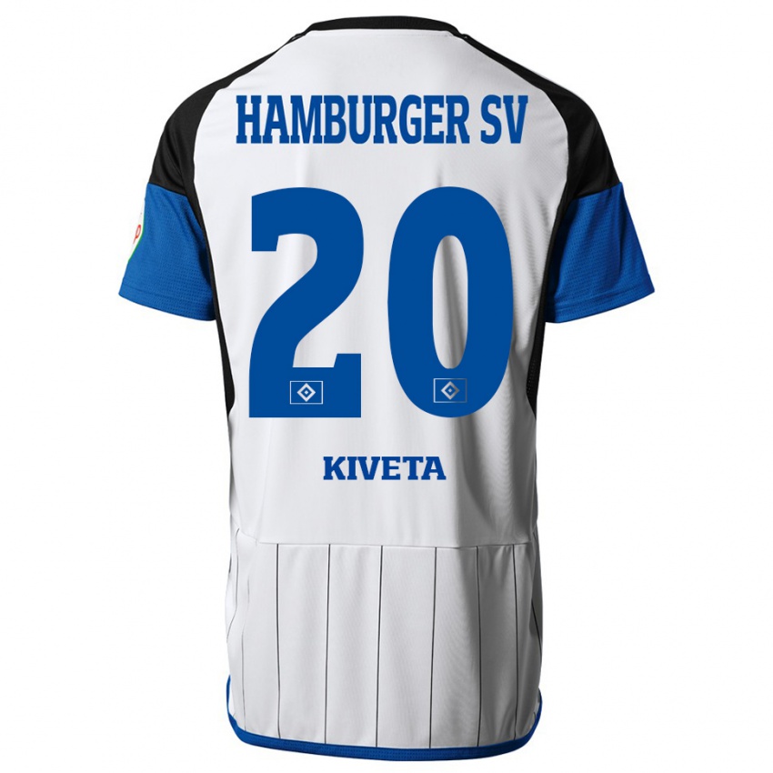 Bambino Maglia Glory Kiveta #20 Bianco Kit Gara Home 2023/24 Maglietta