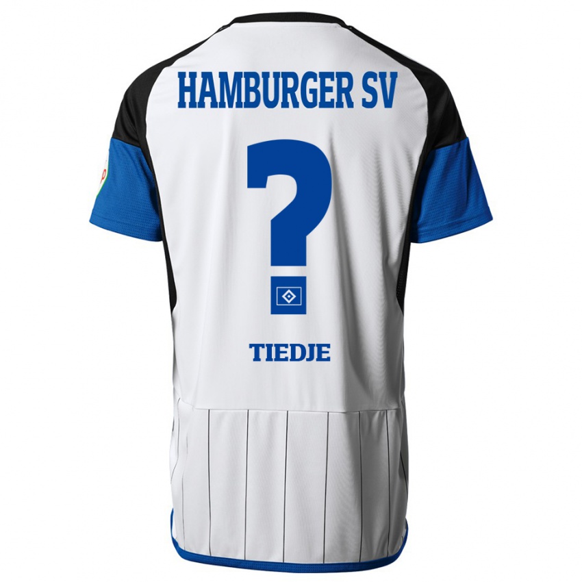 Bambino Maglia Patrick Tiedje #0 Bianco Kit Gara Home 2023/24 Maglietta