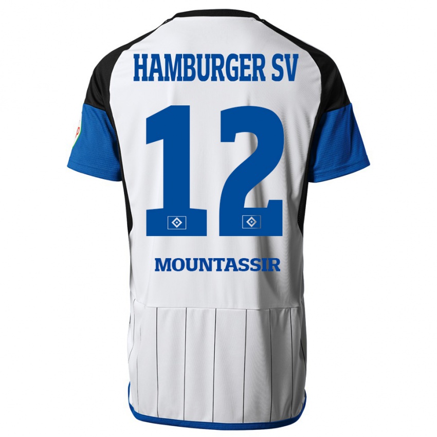 Bambino Maglia Youssef Mountassir #12 Bianco Kit Gara Home 2023/24 Maglietta