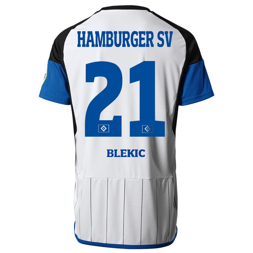 Bambino Maglia Romeo Blekic #21 Bianco Kit Gara Home 2023/24 Maglietta