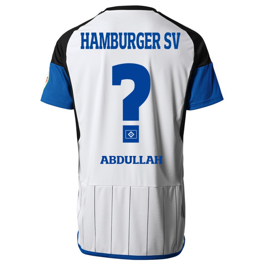 Bambino Maglia Majeed Salo Abdullah #0 Bianco Kit Gara Home 2023/24 Maglietta