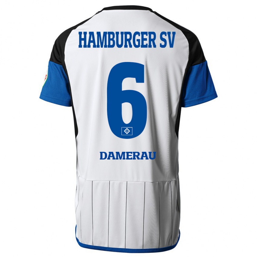 Bambino Maglia Alexander Werner Damerau #6 Bianco Kit Gara Home 2023/24 Maglietta