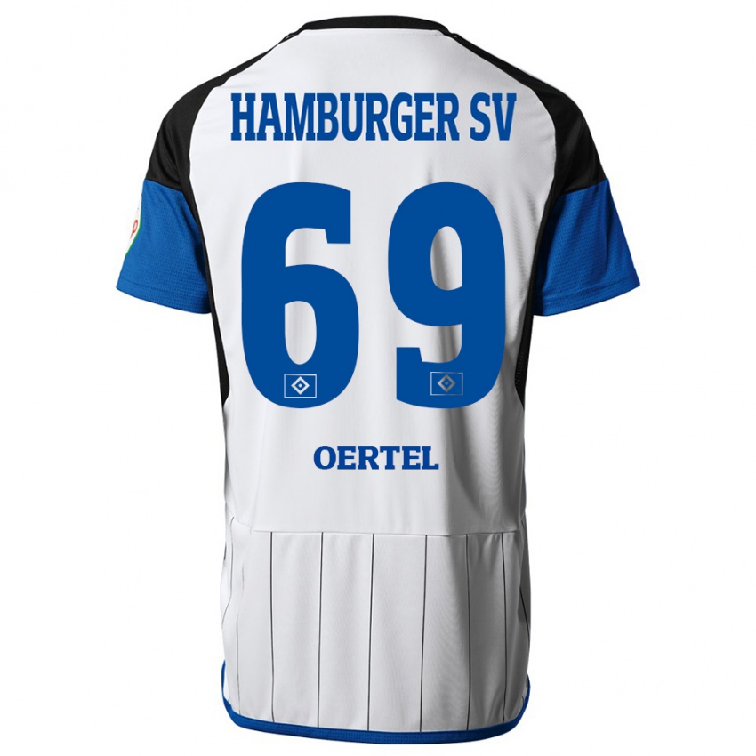 Bambino Maglia Jan Oertel #69 Bianco Kit Gara Home 2023/24 Maglietta