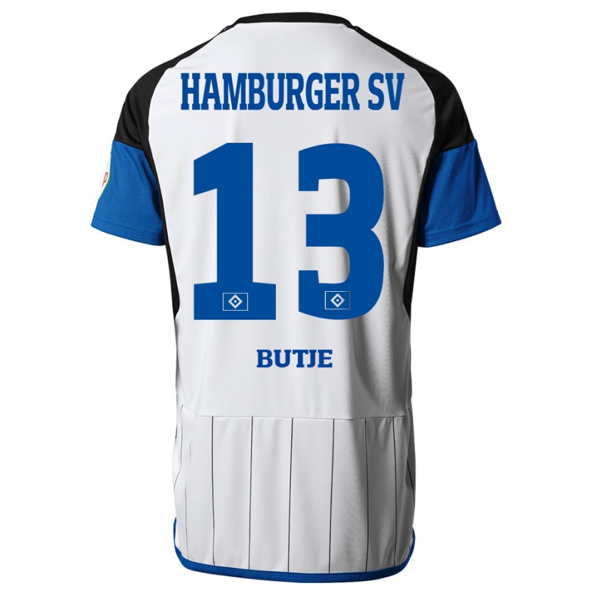 Bambino Maglia Sophie Bütje #13 Bianco Kit Gara Home 2023/24 Maglietta