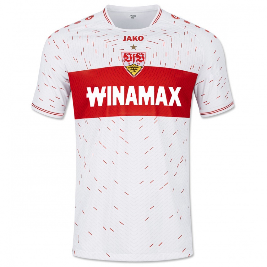 Bambino Maglia Patrick Vuc #11 Bianco Kit Gara Home 2023/24 Maglietta