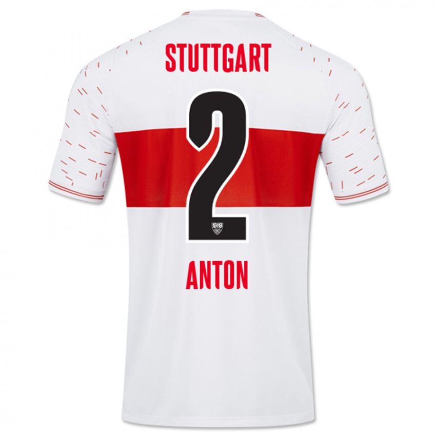 Bambino Maglia Waldemar Anton #2 Bianco Kit Gara Home 2023/24 Maglietta