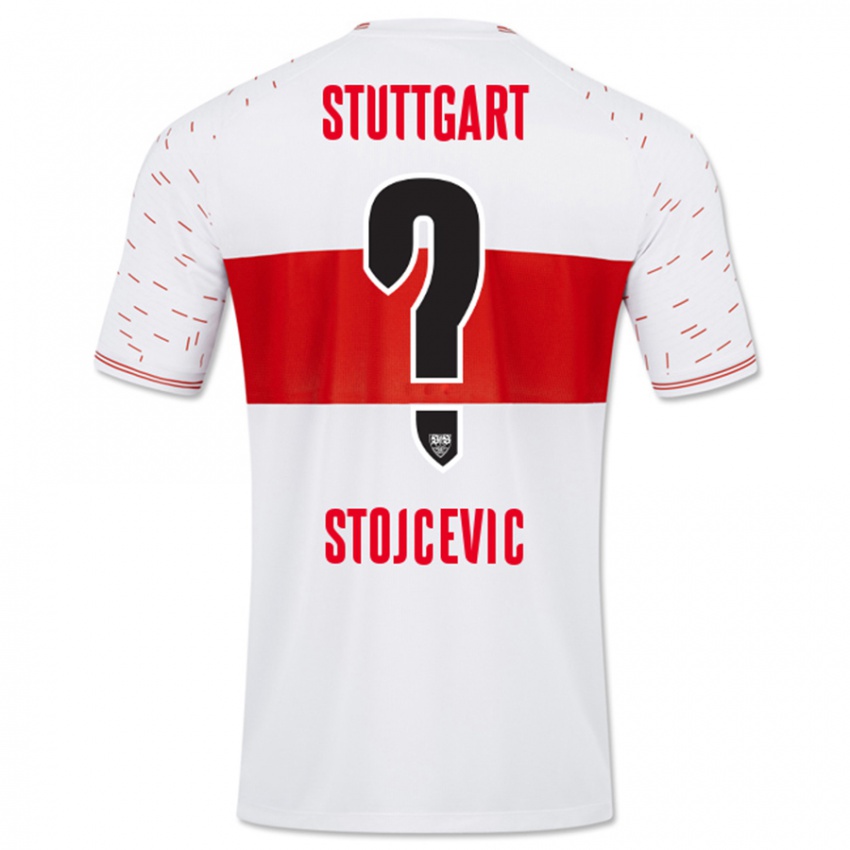 Bambino Maglia Martin Stojcevic #0 Bianco Kit Gara Home 2023/24 Maglietta