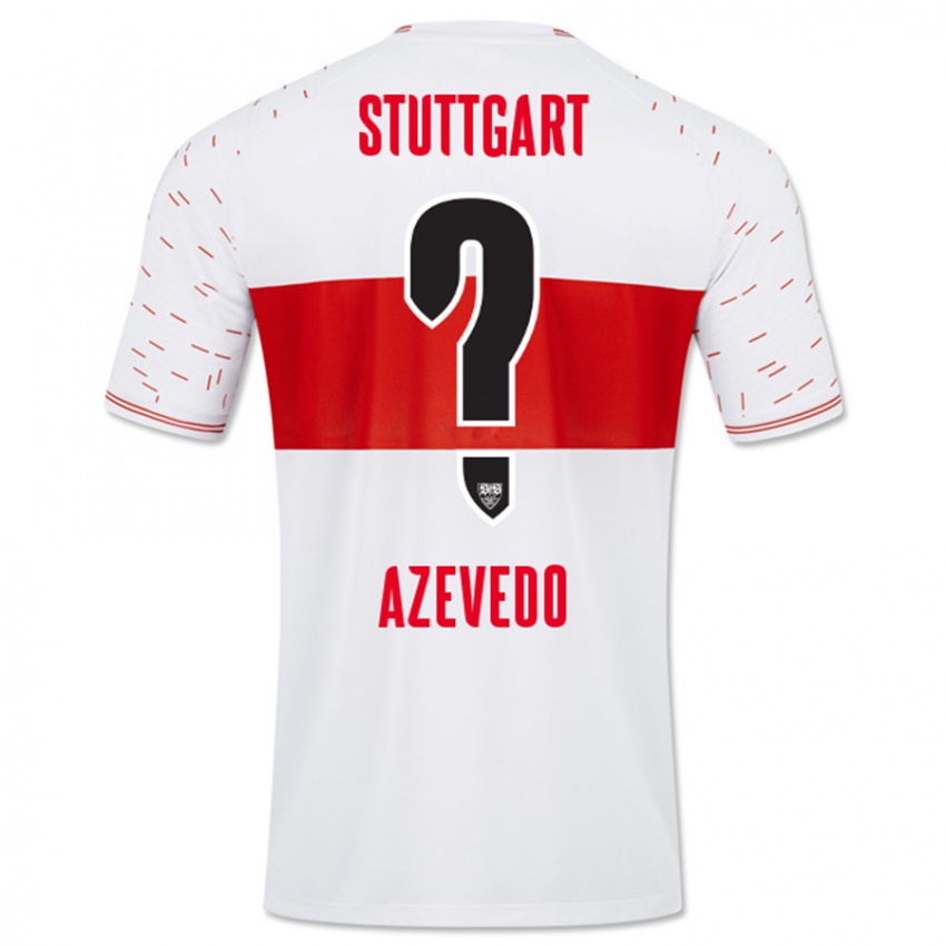 Bambino Maglia Alexandre Azevedo #0 Bianco Kit Gara Home 2023/24 Maglietta