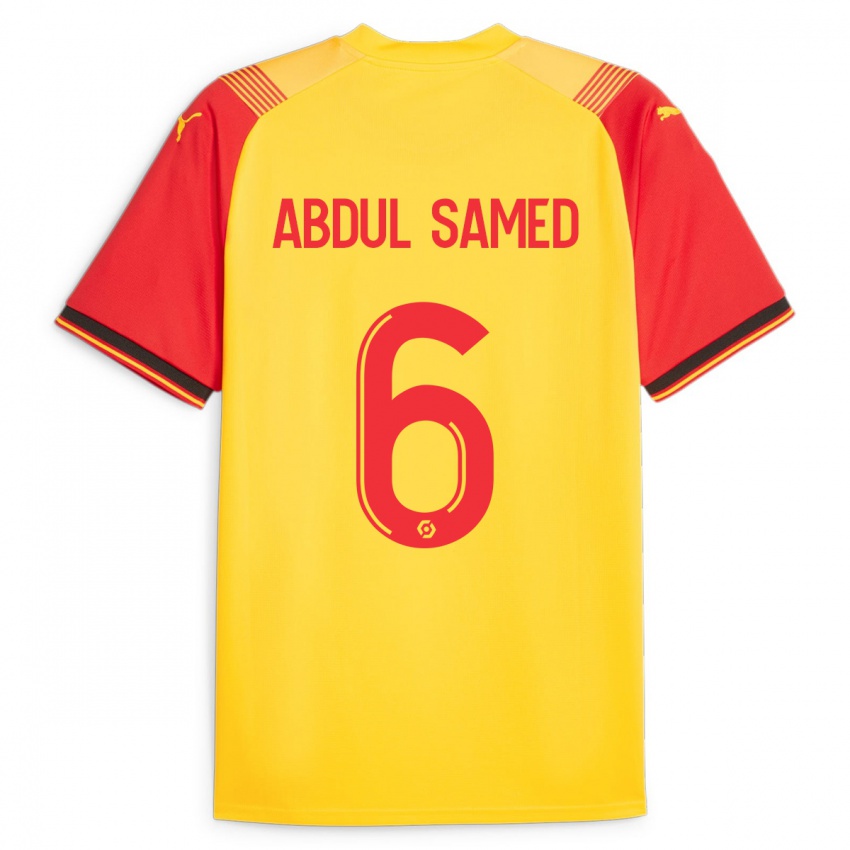 Bambino Maglia Salis Abdul Samed #6 Giallo Kit Gara Home 2023/24 Maglietta