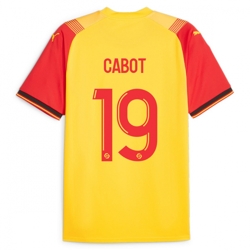 Bambino Maglia Jimmy Cabot #19 Giallo Kit Gara Home 2023/24 Maglietta