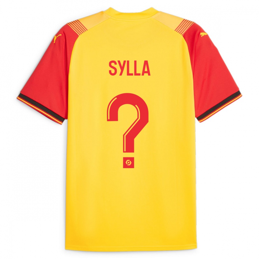 Bambino Maglia Fodé Sylla #0 Giallo Kit Gara Home 2023/24 Maglietta