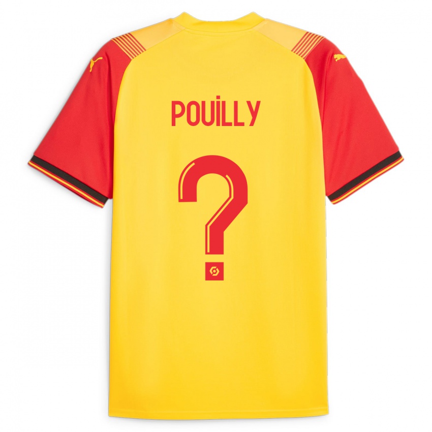 Bambino Maglia Tom Pouilly #0 Giallo Kit Gara Home 2023/24 Maglietta