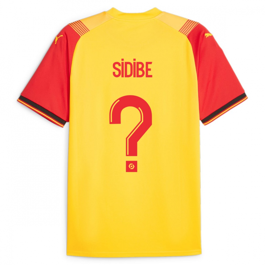 Bambino Maglia Yannick Sidibé #0 Giallo Kit Gara Home 2023/24 Maglietta