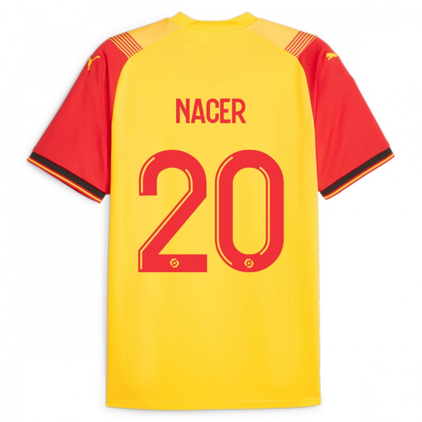 Bambino Maglia Myriem Nacer #20 Giallo Kit Gara Home 2023/24 Maglietta