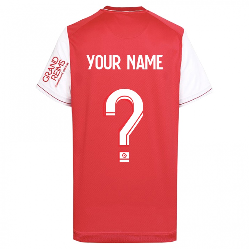 Bambino Maglia Il Tuo Nome #0 Rosso Kit Gara Home 2023/24 Maglietta