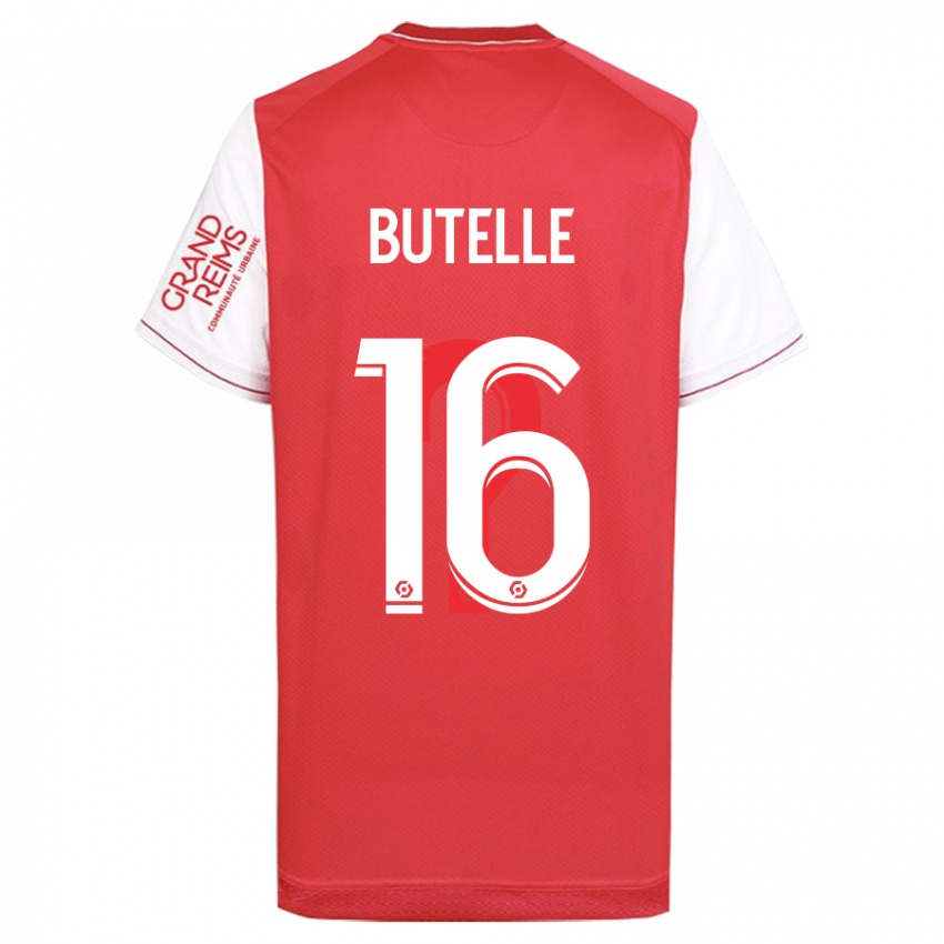 Bambino Maglia Ludovic Butelle #16 Rosso Kit Gara Home 2023/24 Maglietta