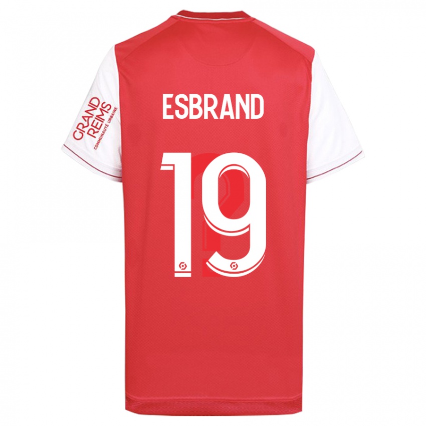 Bambino Maglia Josh Wilson-Esbrand #19 Rosso Kit Gara Home 2023/24 Maglietta