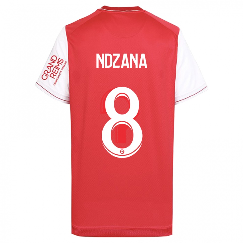 Bambino Maglia Colette Ndzana Fegue #8 Rosso Kit Gara Home 2023/24 Maglietta