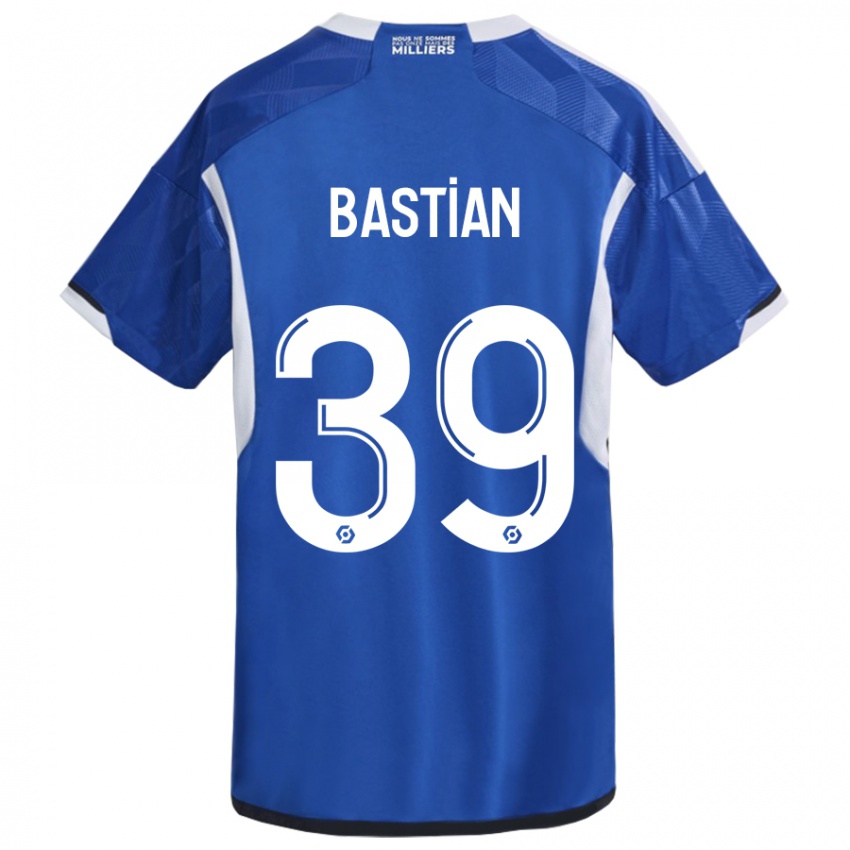 Bambino Maglia Maxime Bastian #39 Blu Kit Gara Home 2023/24 Maglietta