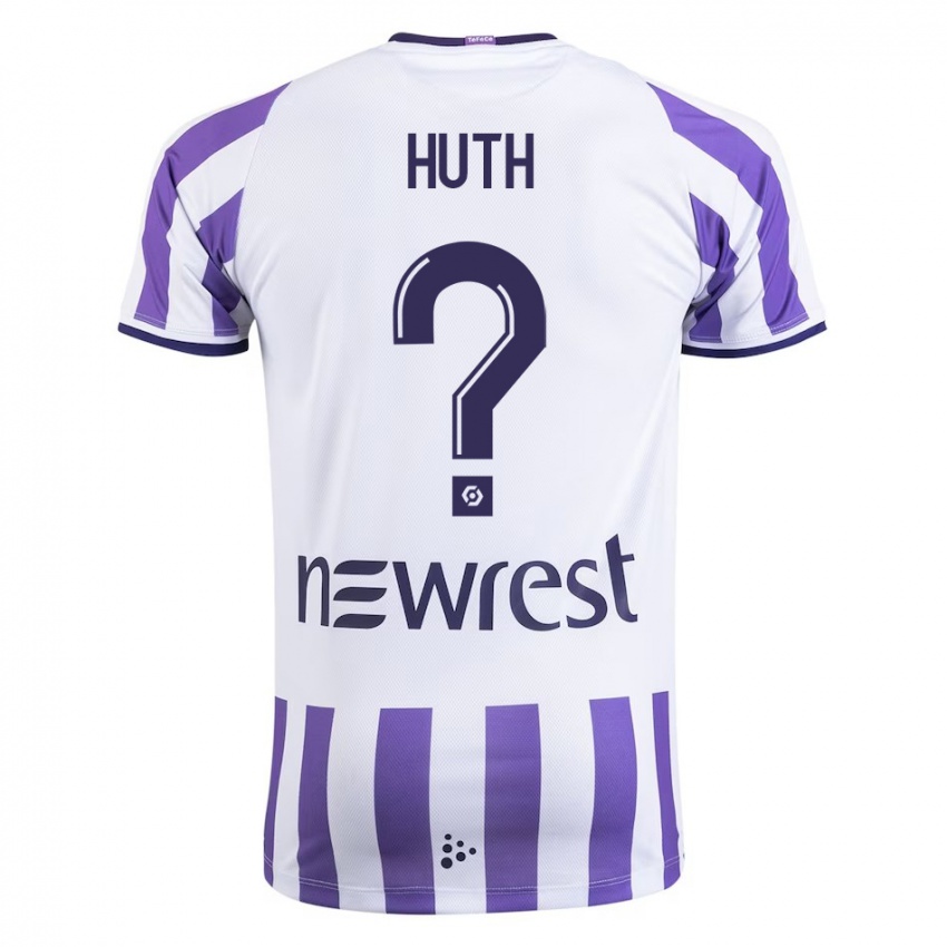 Bambino Maglia Lony Huth #0 Bianco Kit Gara Home 2023/24 Maglietta