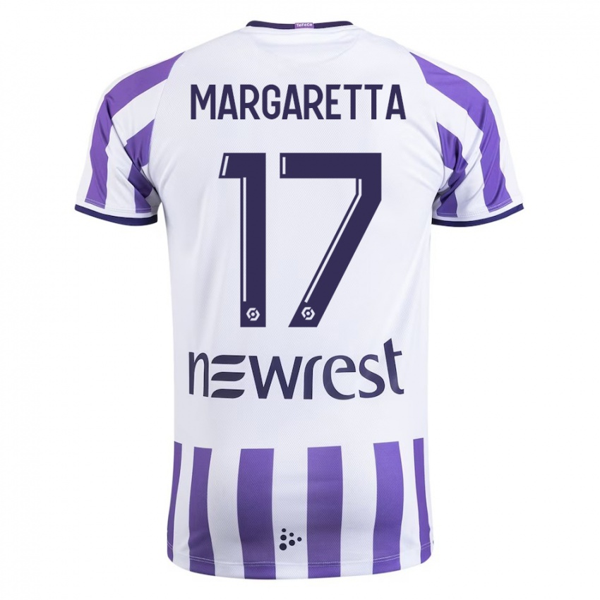 Bambino Maglia Jessica Margaretta #17 Bianco Kit Gara Home 2023/24 Maglietta