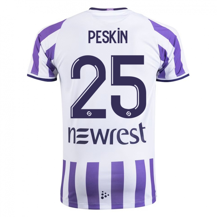 Bambino Maglia Kelso Peskin #25 Bianco Kit Gara Home 2023/24 Maglietta